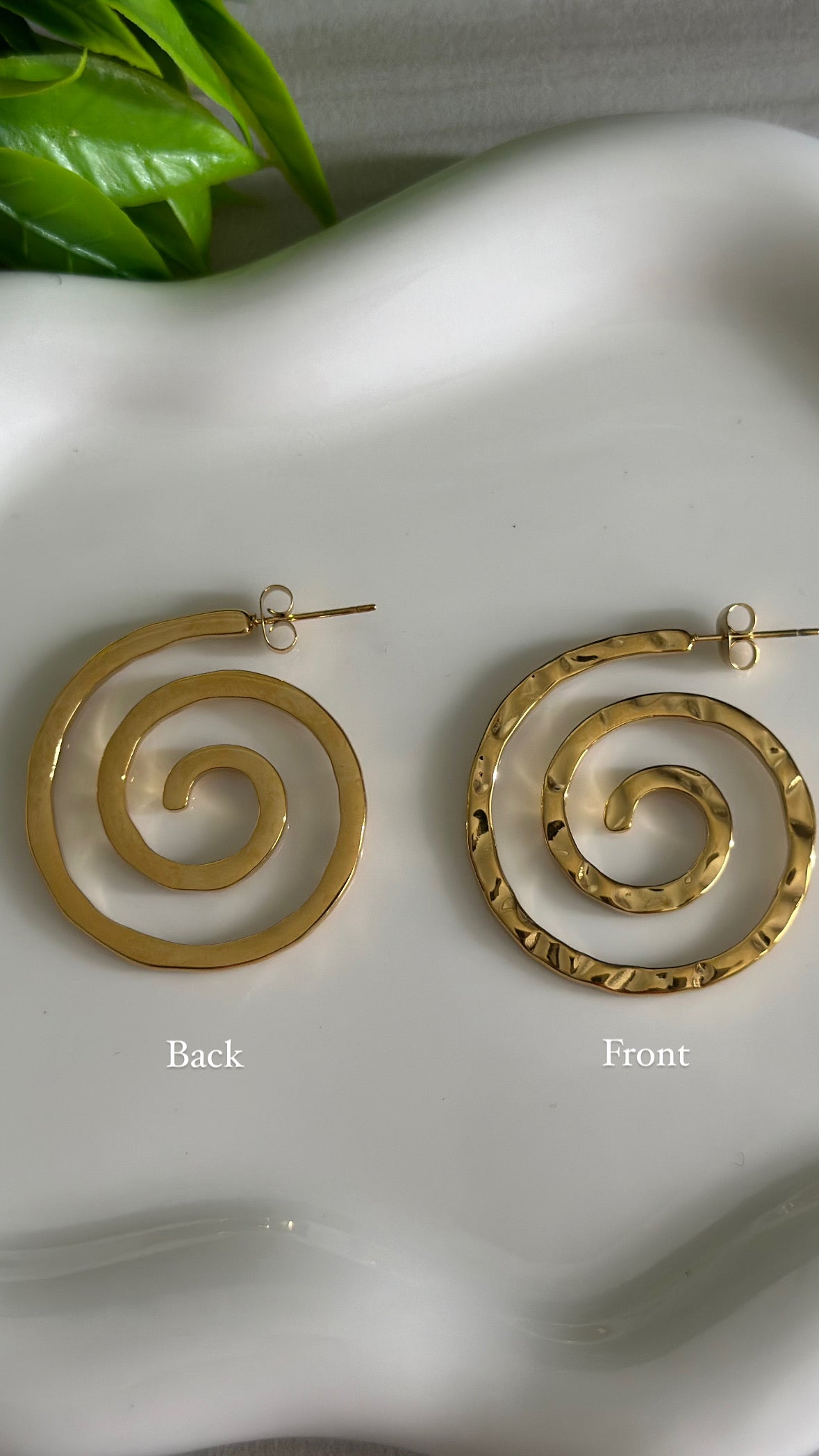 Isla Spiral Earrings